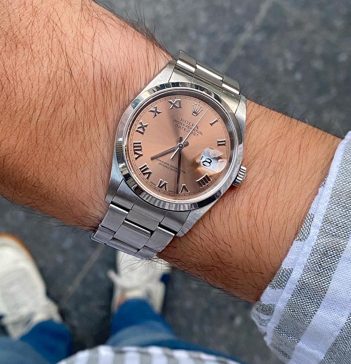 Rolex salmon dial datejust 2025
