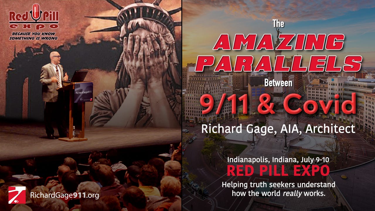 Red Pill Expo to feature "The Amazing Parallels Between 9/11 & Covid