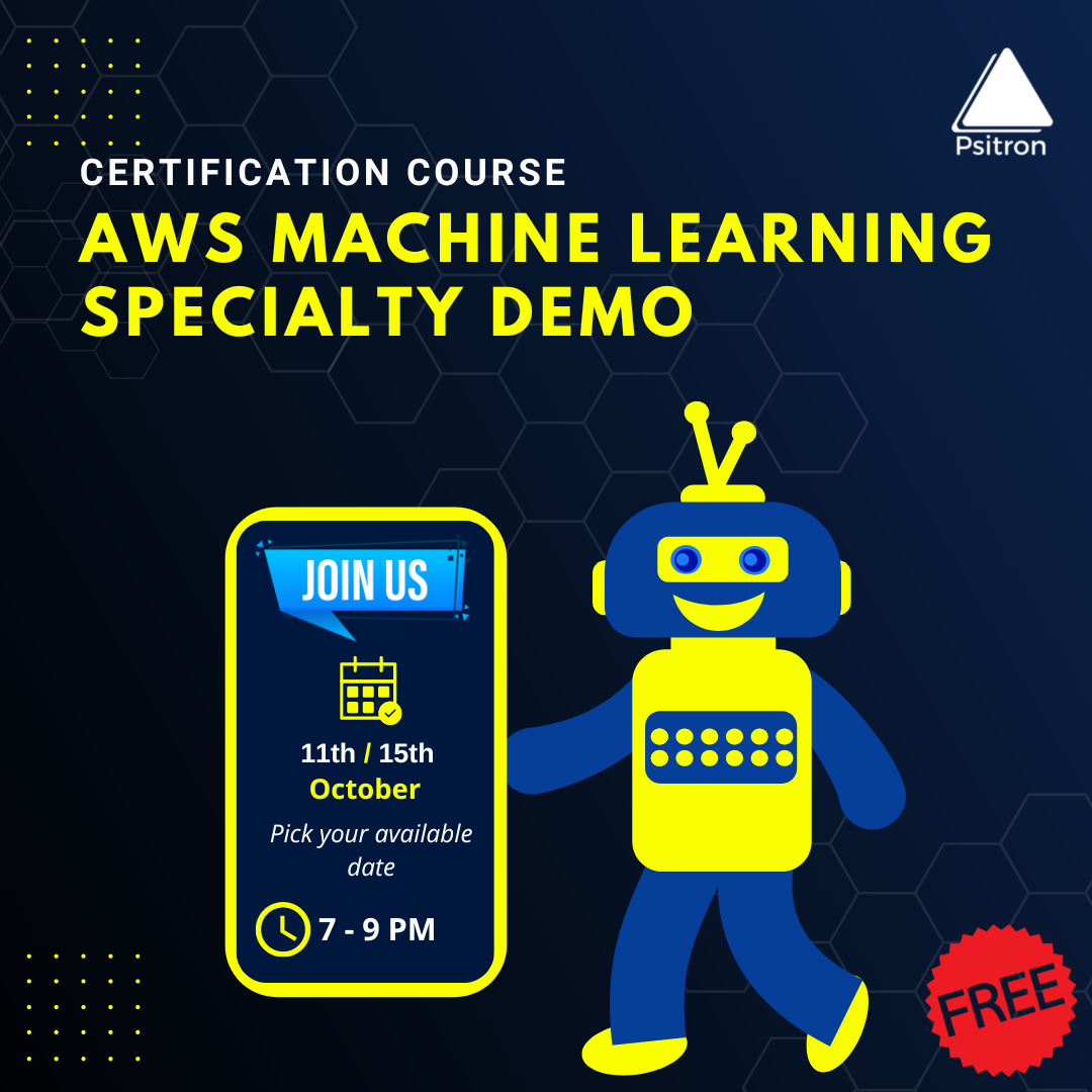 Attend this AWS Machine Learning Specialty Certification demo for FREE! 😎