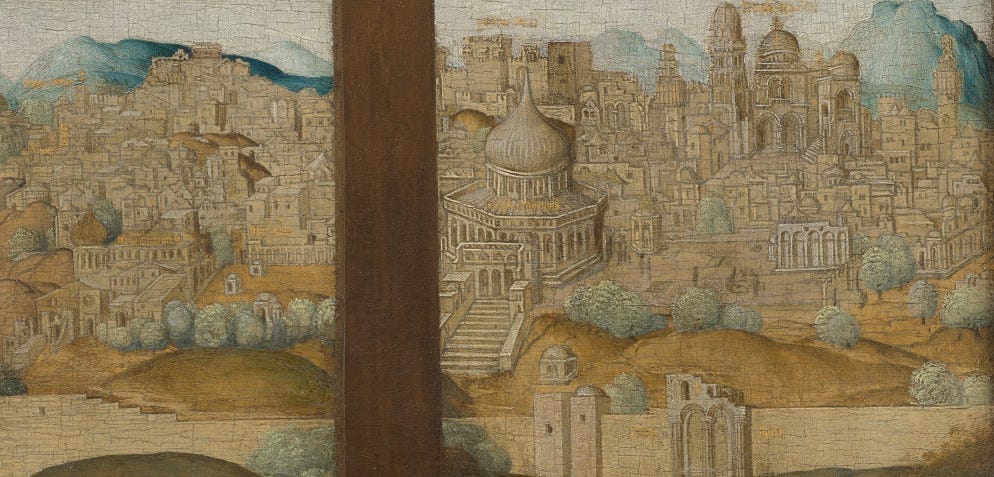 Painting a more-realistic Jerusalem - by Menachem Wecker
