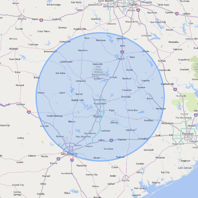 28 Air Mile Radius Map Online Map Around The World - vrogue.co