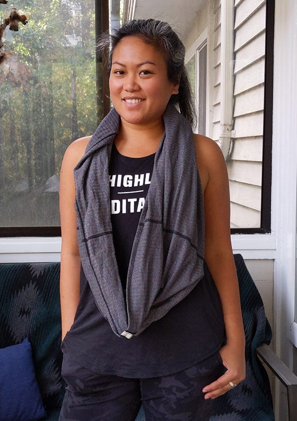 Vinyasa scarf top