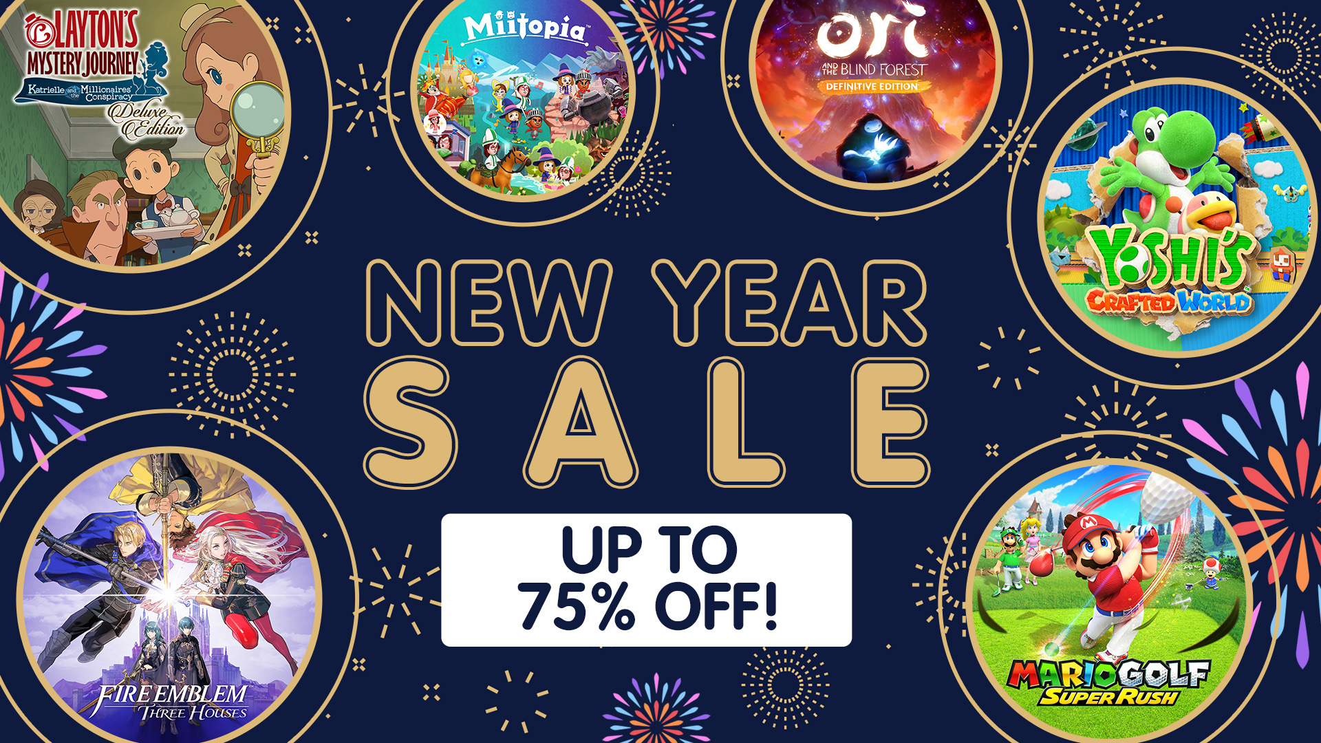 Nintendo hotsell january sale