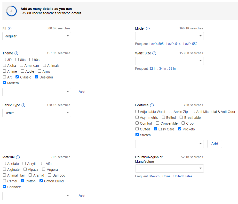 Is there an algorithm for eBay?