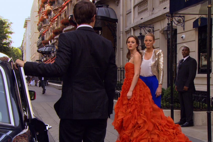Matthew williamson dress gossip girl top