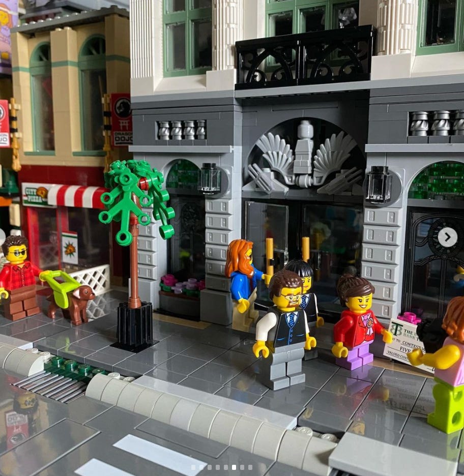 Build: Adapting the new LEGO roads plates for MILS