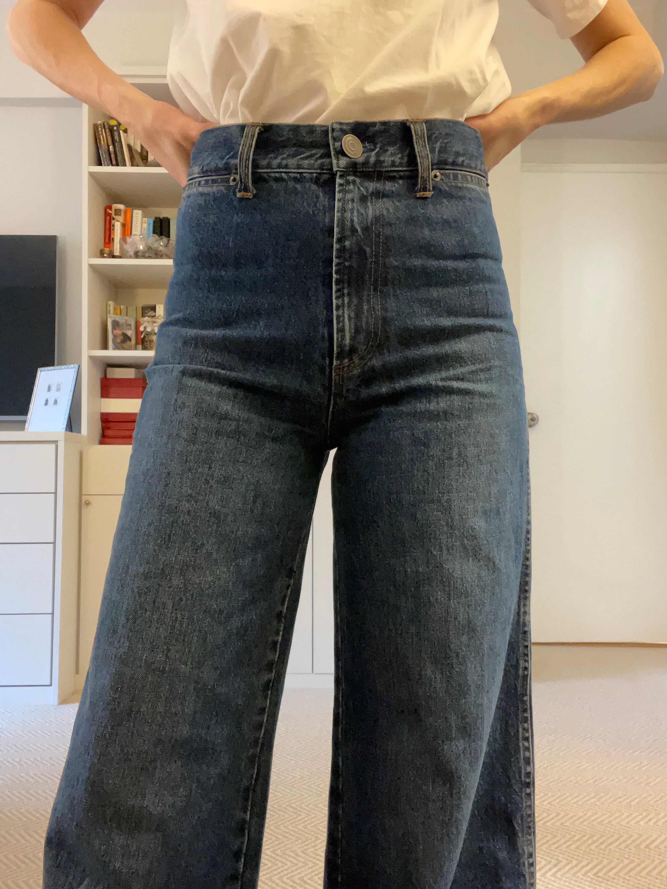 On becoming a wide leg jean person - by Becky Malinsky