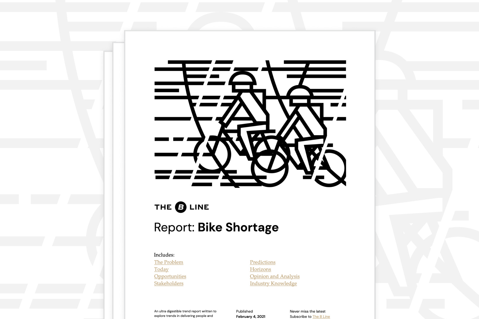 2021 The year of switching gears The B Line