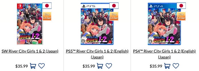 River city girls switch amazon deals