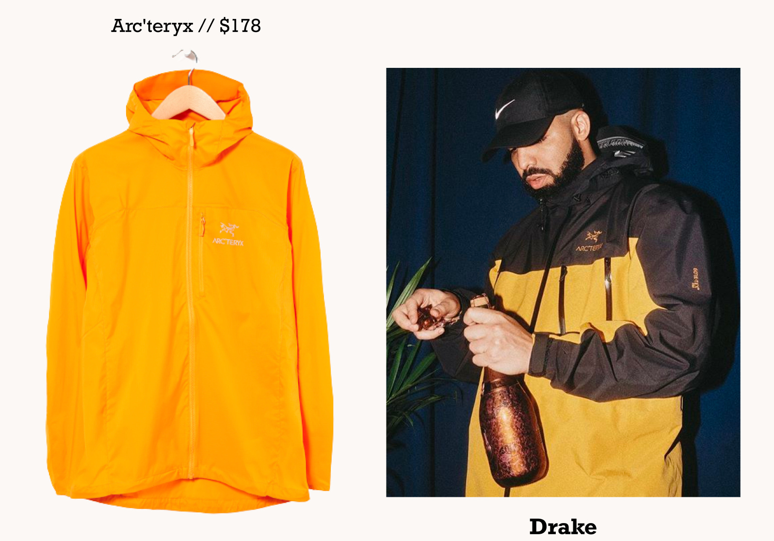 Drake arcteryx jacket online