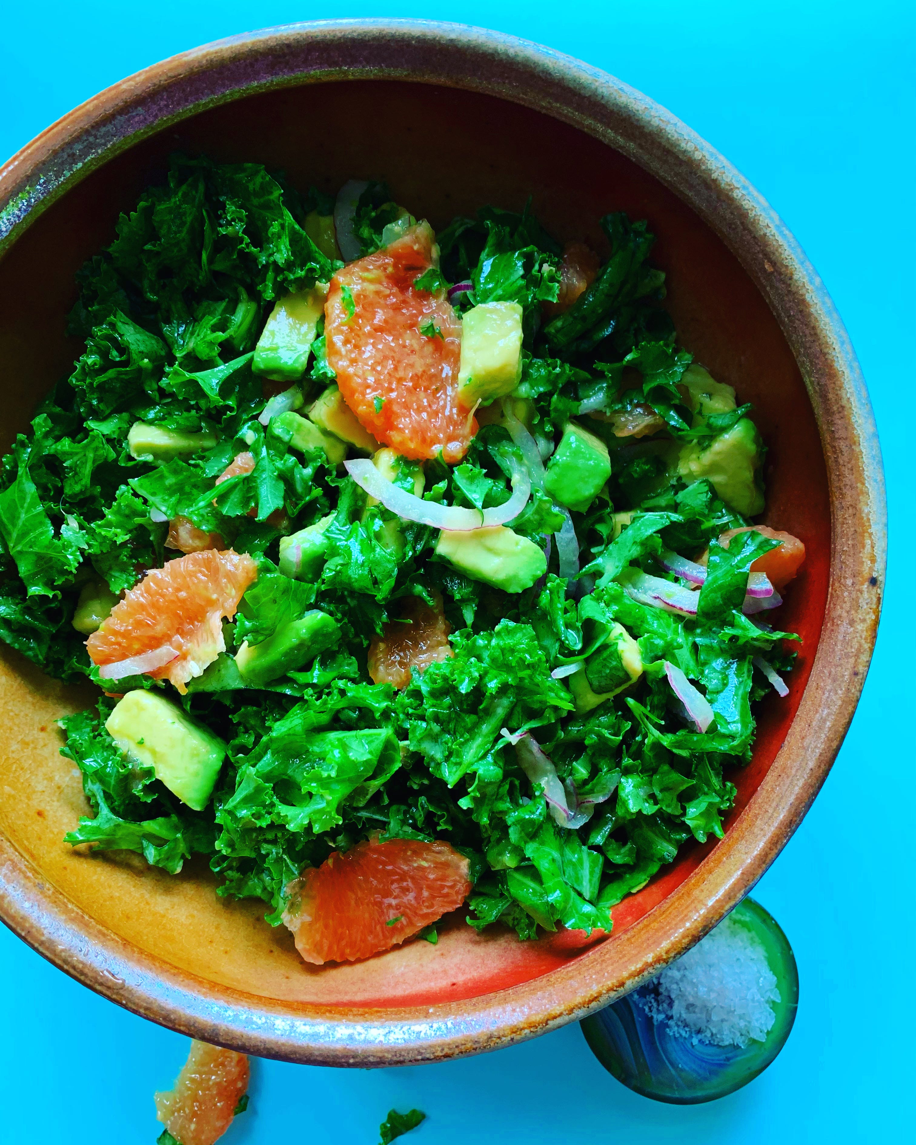 A Tale of Two Kale Salads by emily nunn