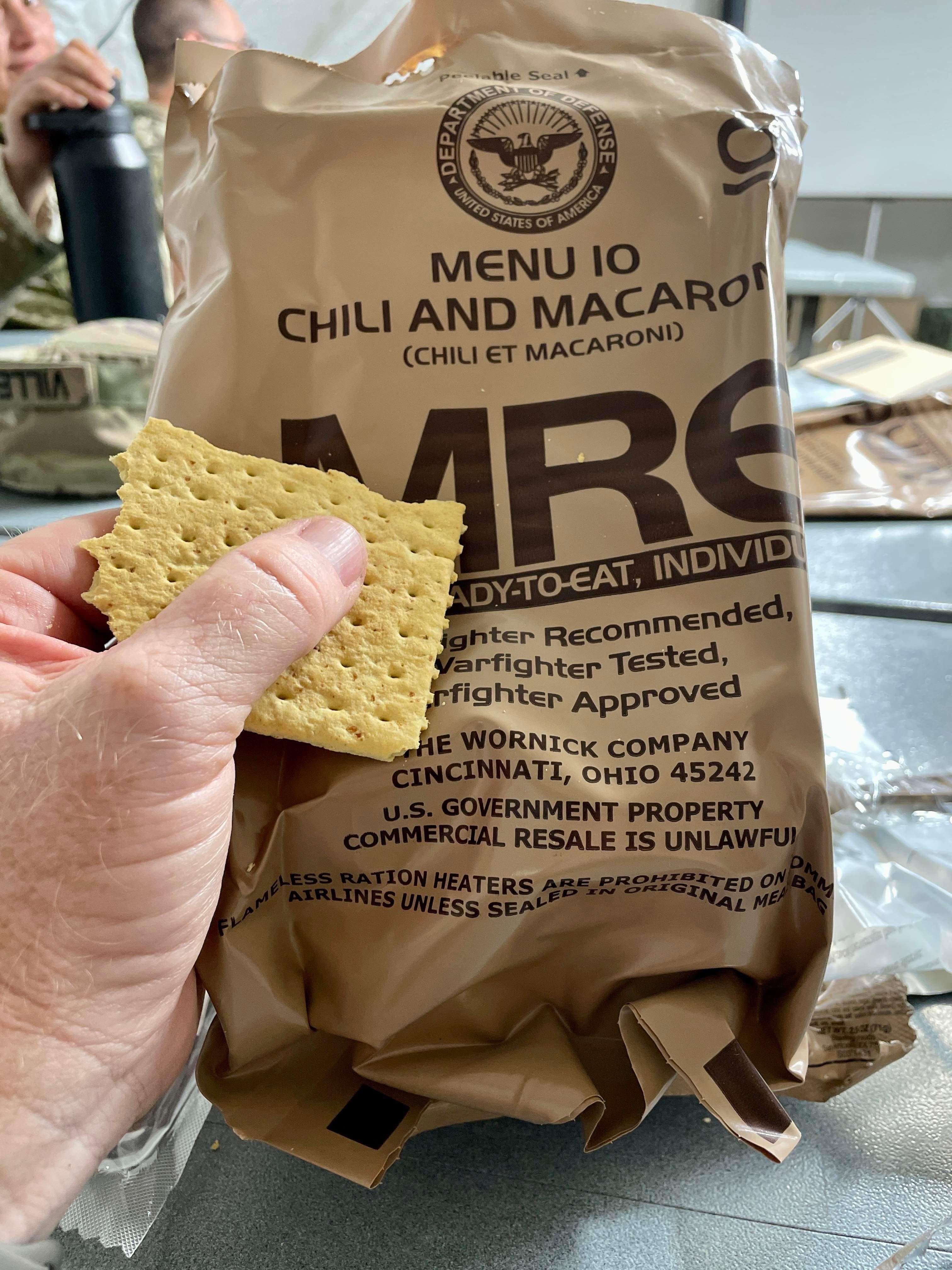 Soldier gets best MRE in box without cheating