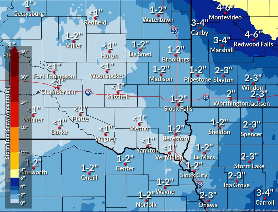 Noem again closes state offices amid extreme winter weather in South Dakota