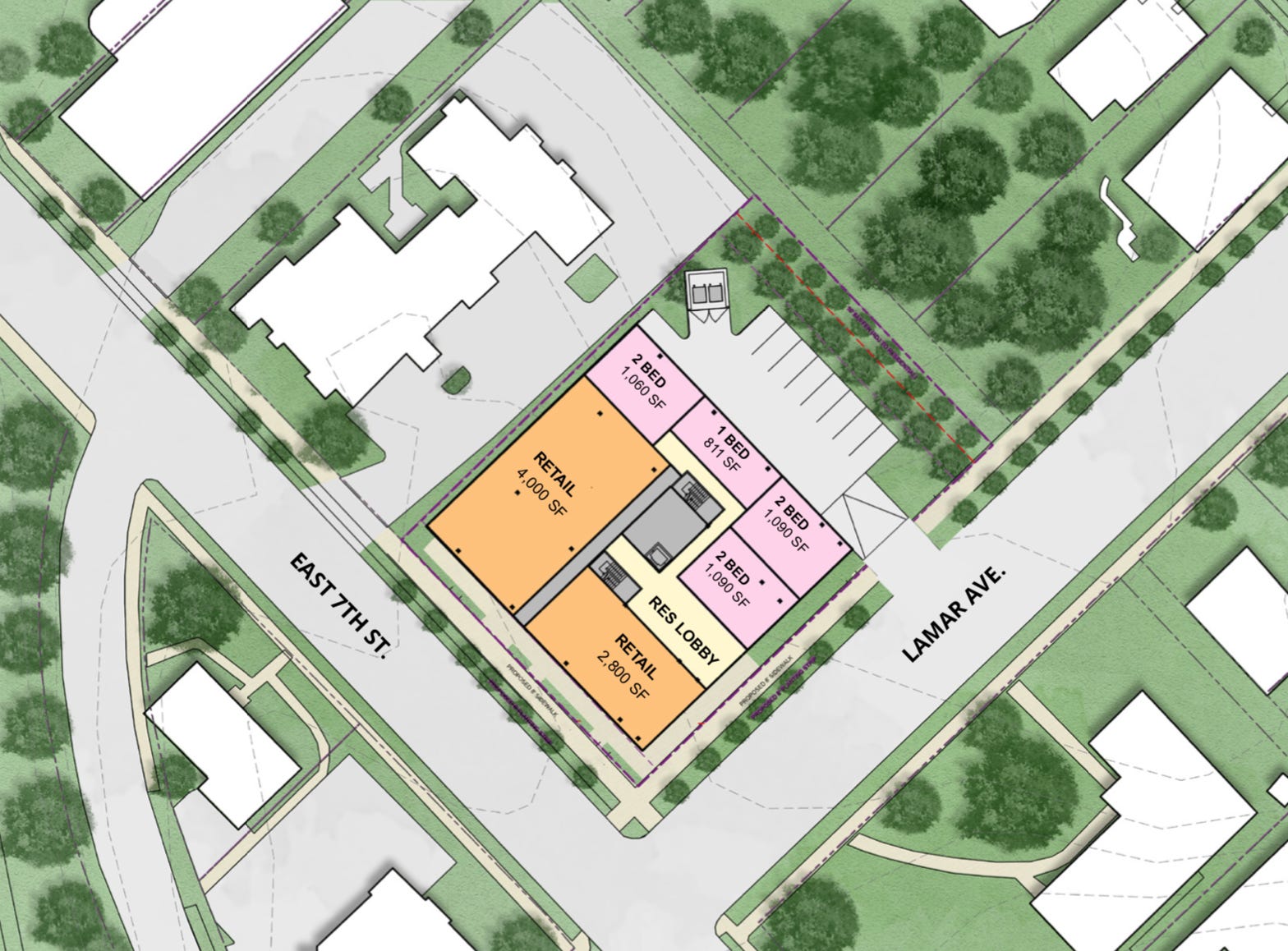 Charlotte rezoning petitions in March by Tony Mecia