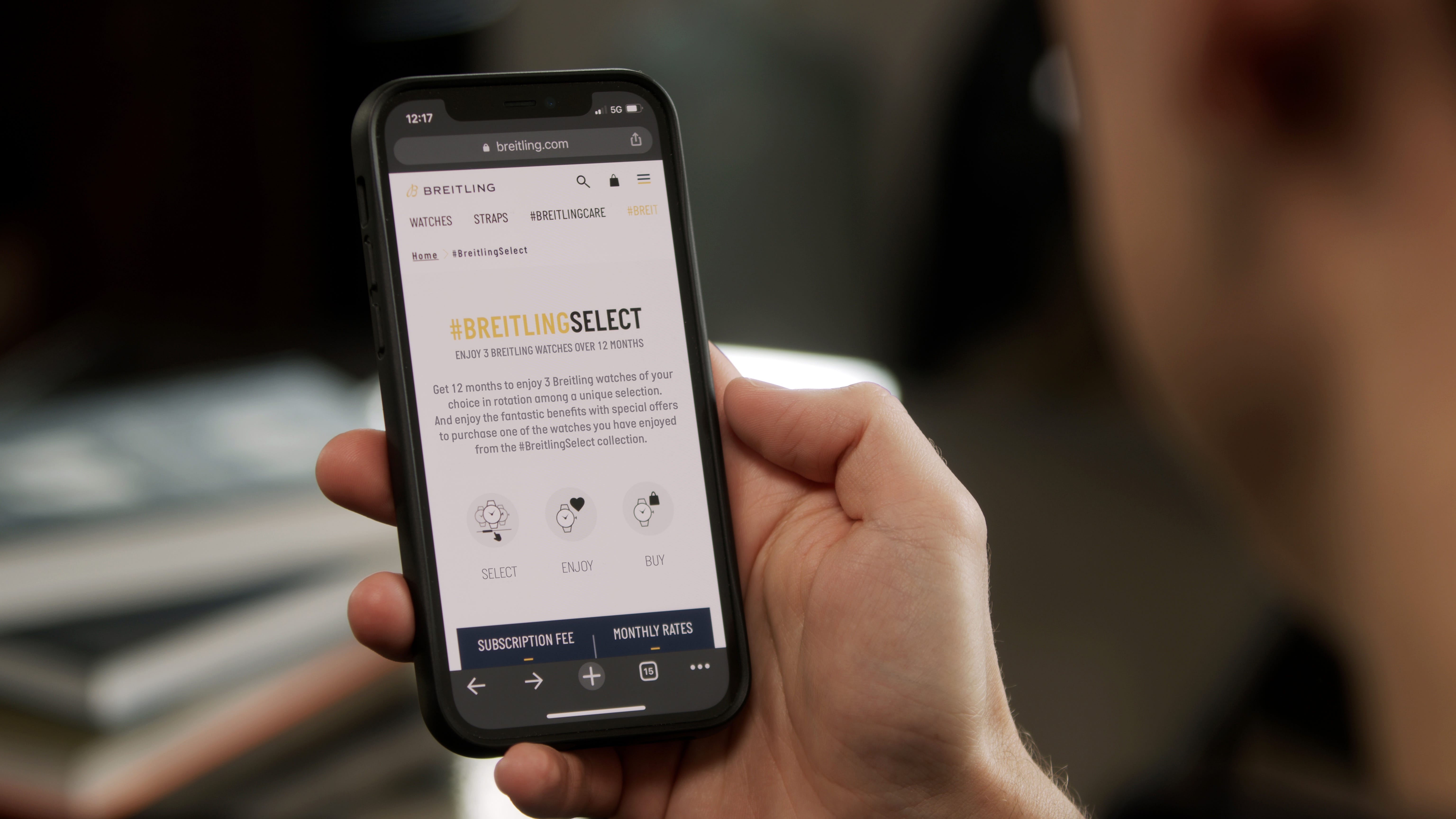 Breitling sales app sale