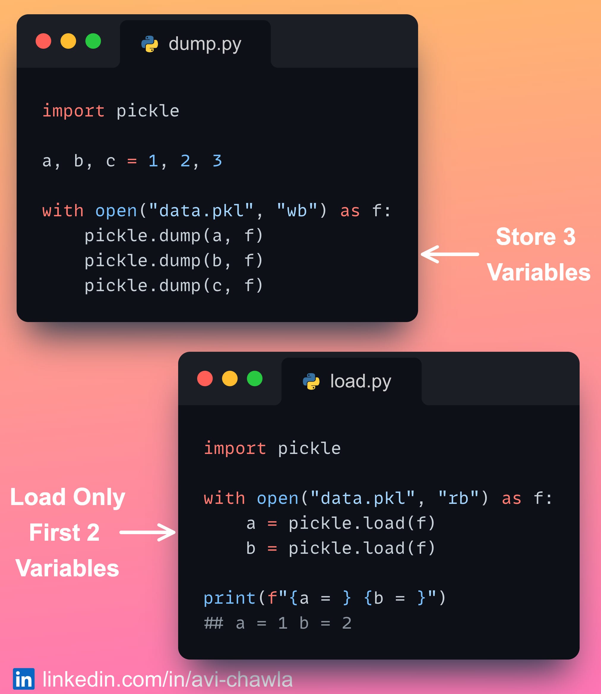 Lesser-known feature of Pickle Files - by Avi Chawla