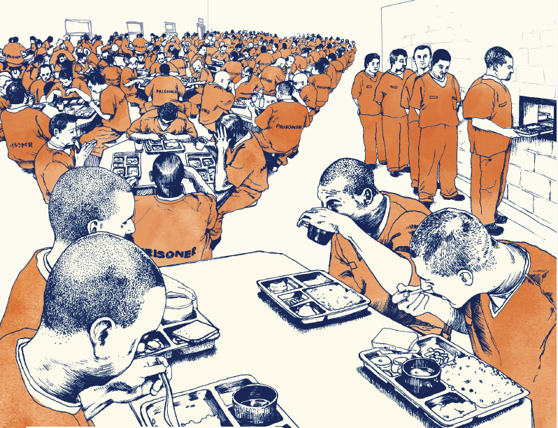 Prison food spoiled, unhealthy and causing health issues