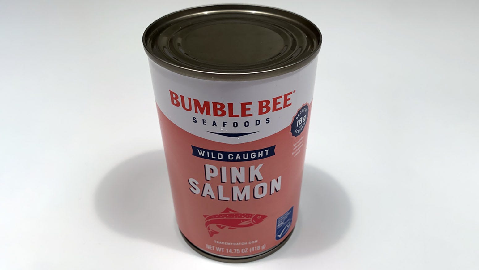 Salmon in sale tin