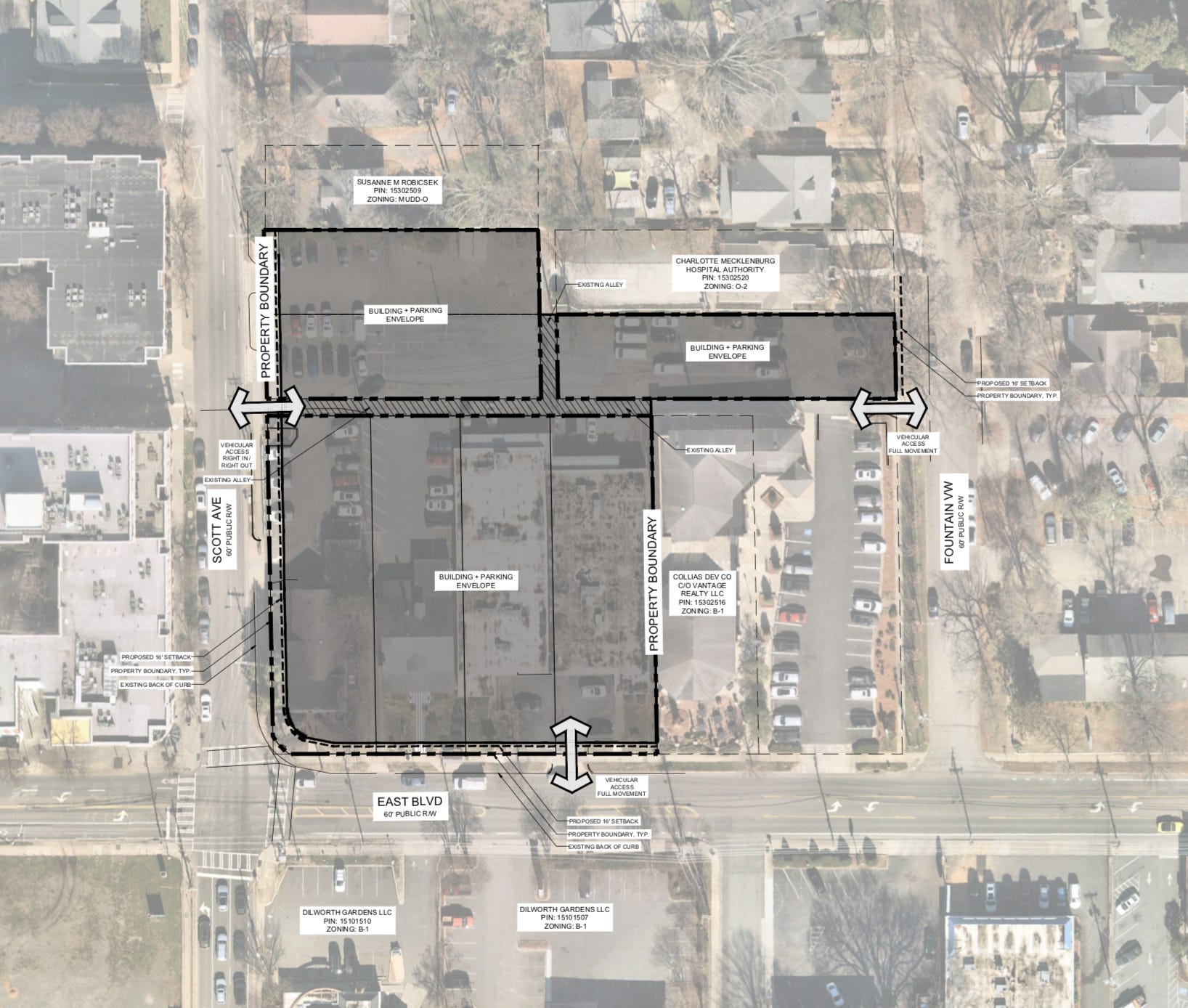 Charlotte rezoning petitions in March by Tony Mecia