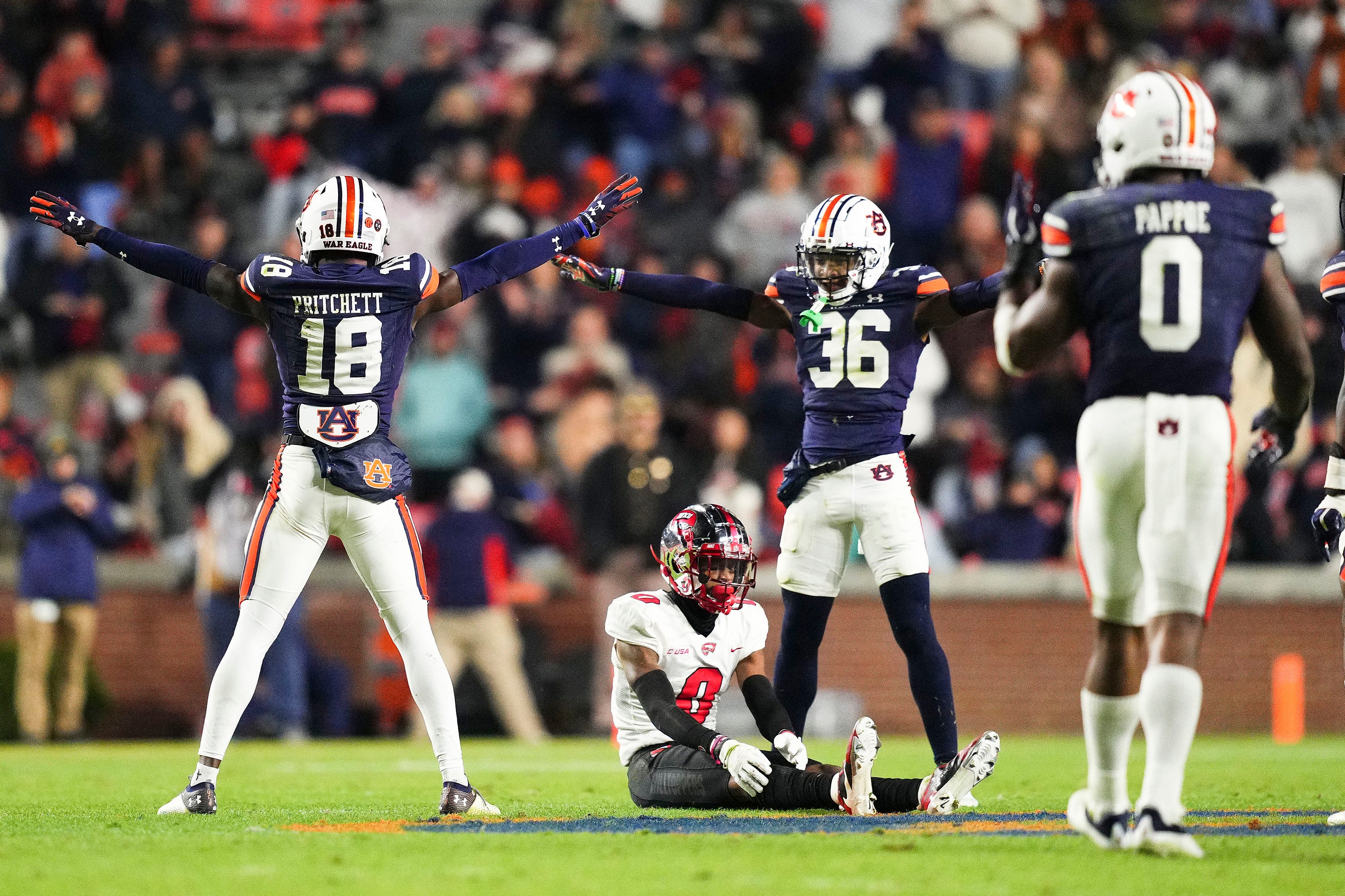 What exactly has gotten into Auburn's pass coverage in November?