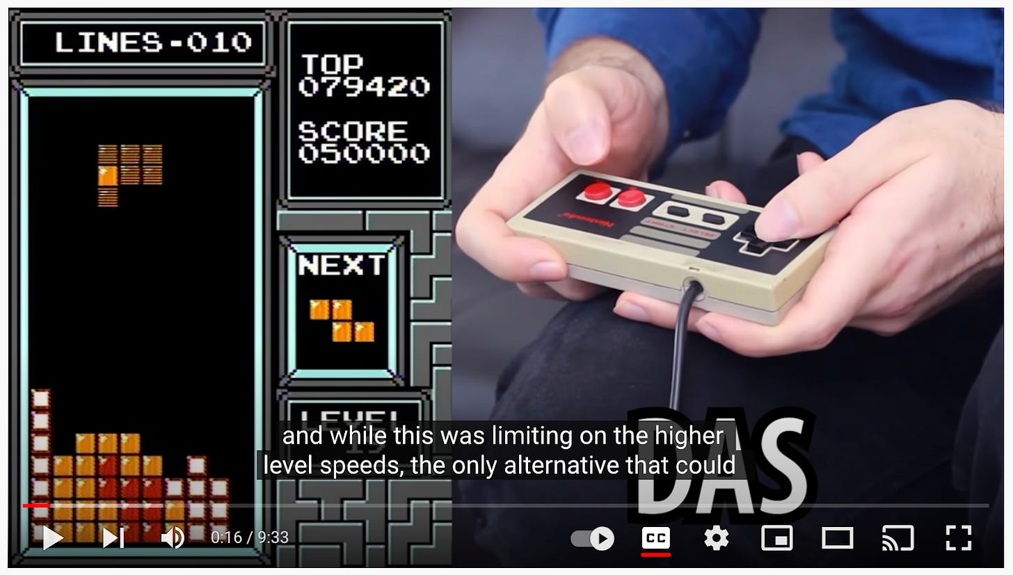 Nes deals tetris switch