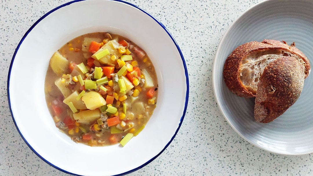 Easy cockle chowder recipe