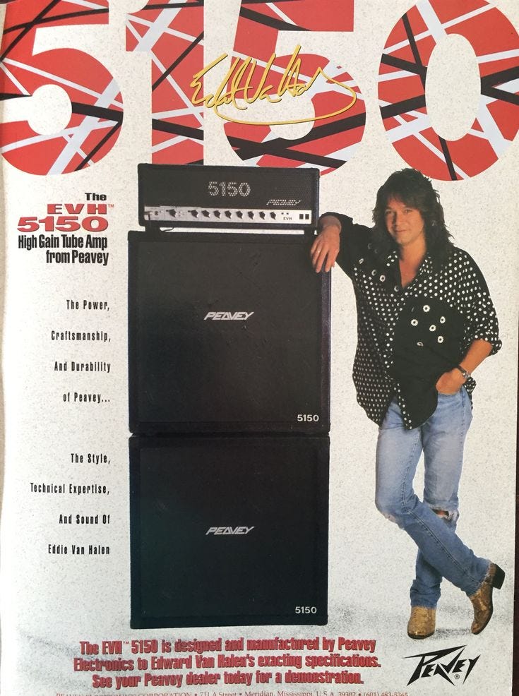 Peavey van halen on sale