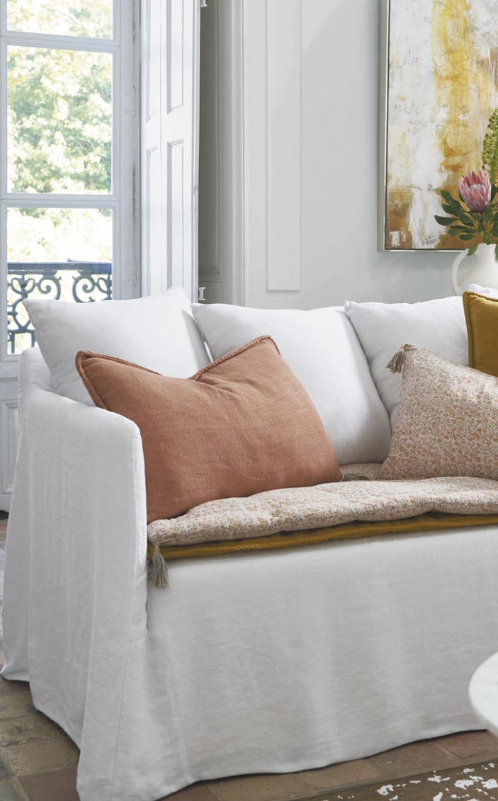 Micro Trend for Sofas Toppers by Holly Becker / Decor8