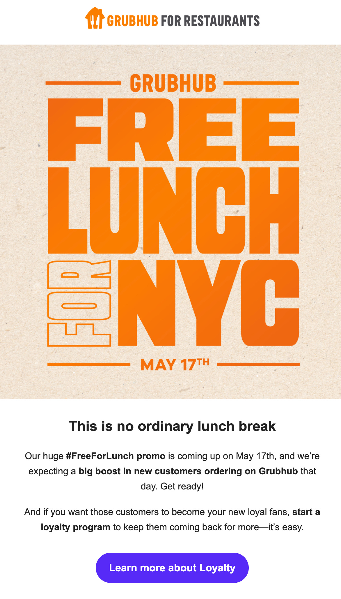 Low-cost lunchtime promotions