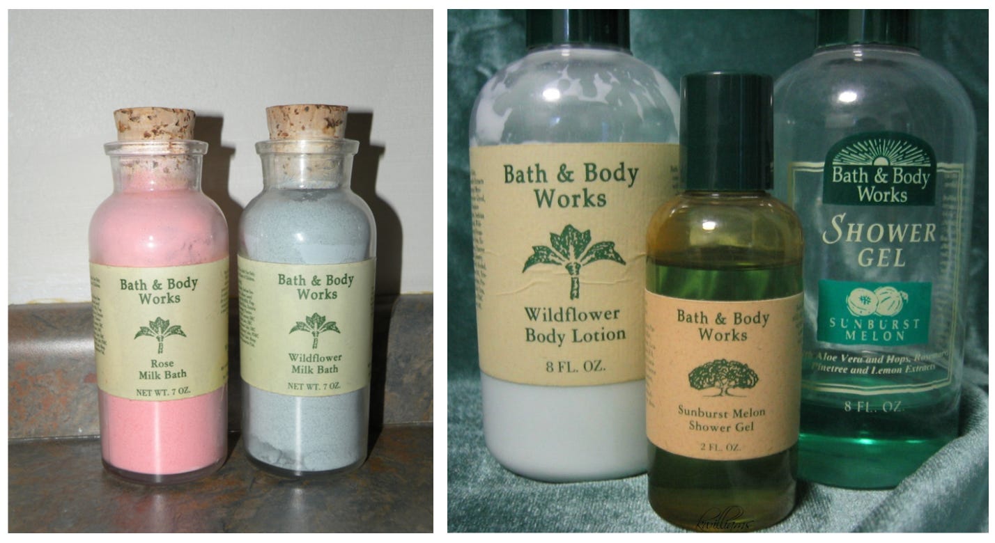 Bath and sales body shop