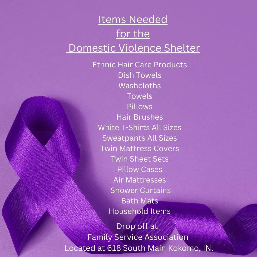 October is Domestic Violence Awareness Month