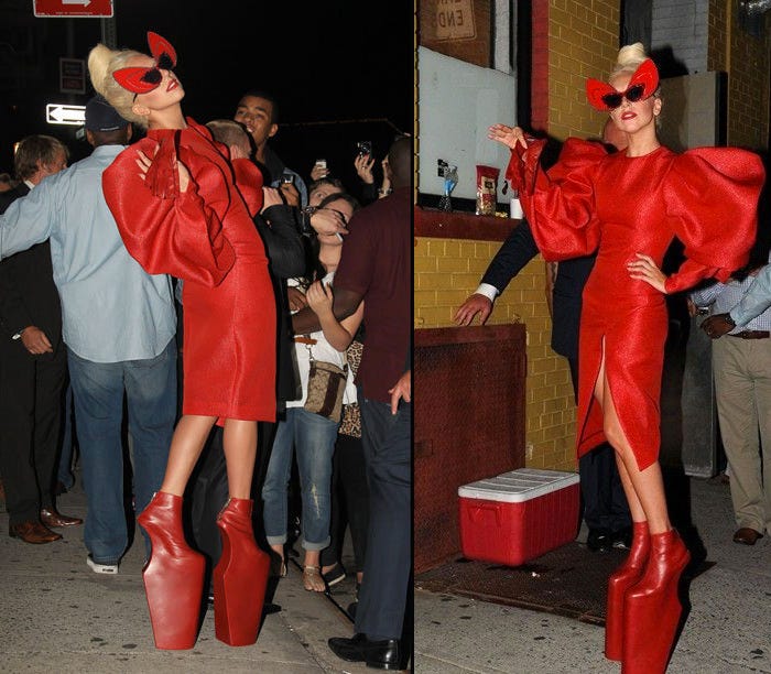 Lady gaga best costumes sales
