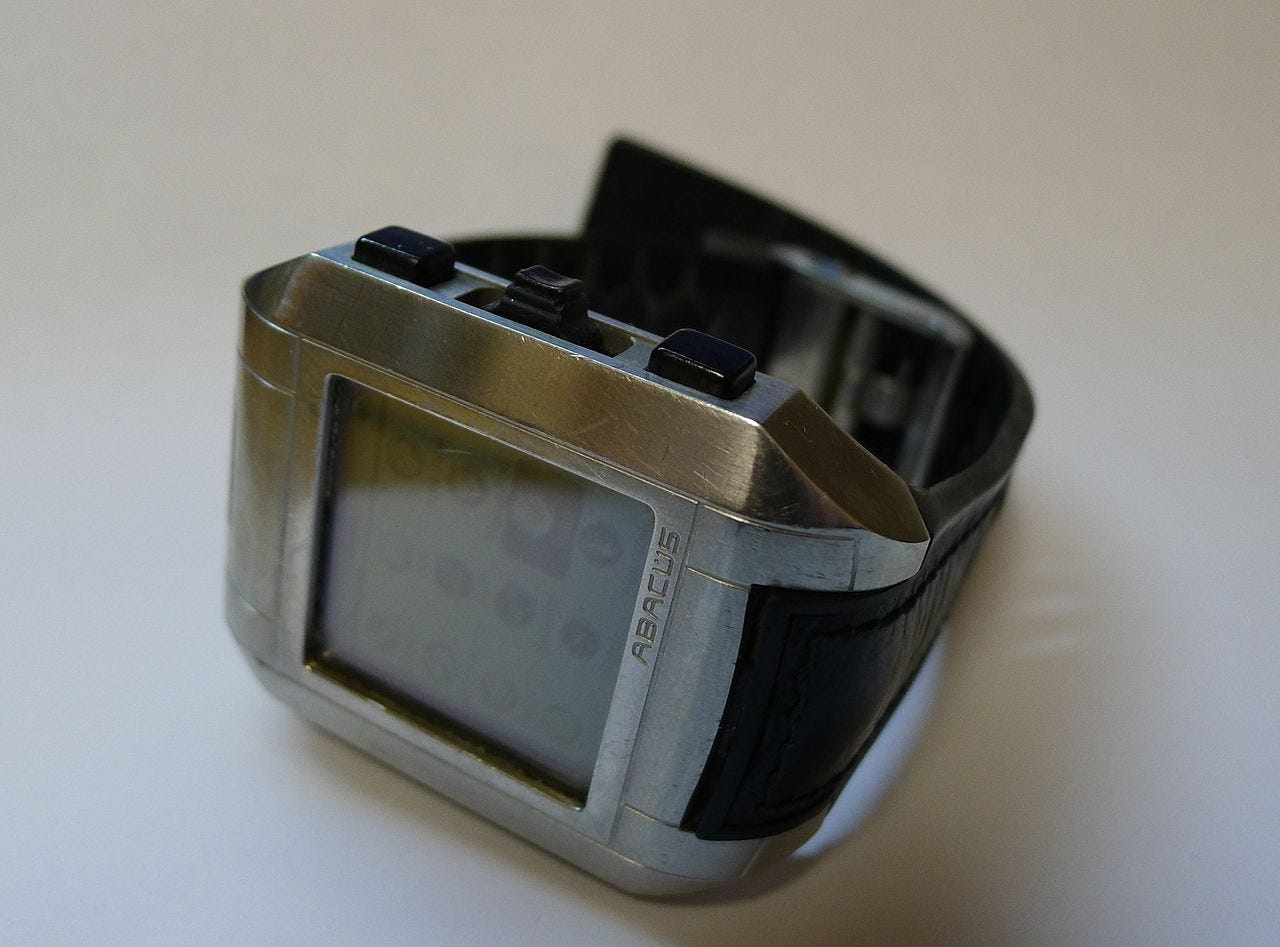 Fossil abacus shop smart watch