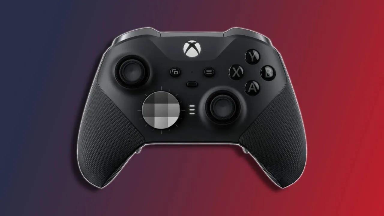 A white Xbox Elite Series 2 Controller has been spotted in the wild