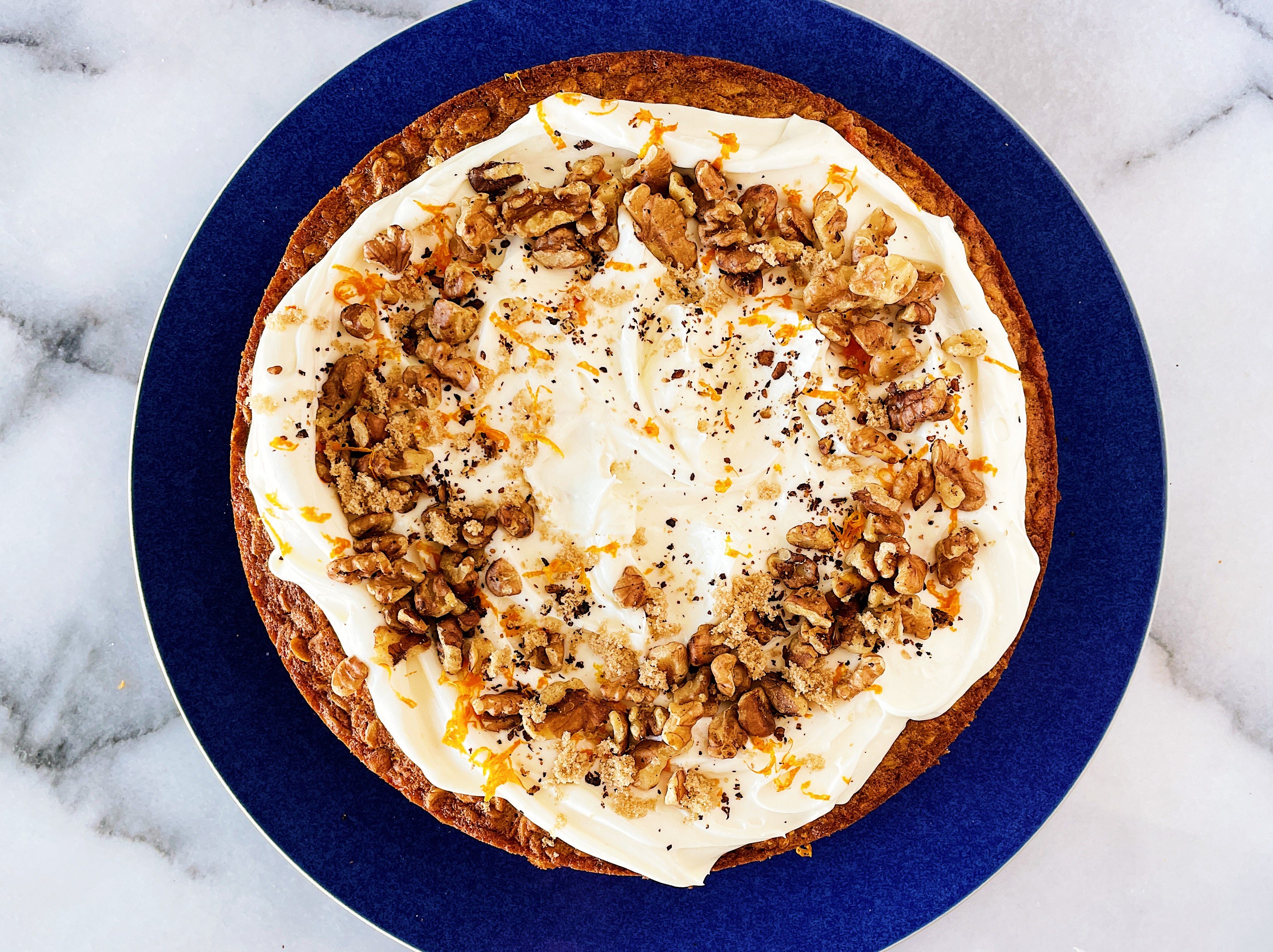 Decadent Carrot Cake with Goat Cheese Frosting