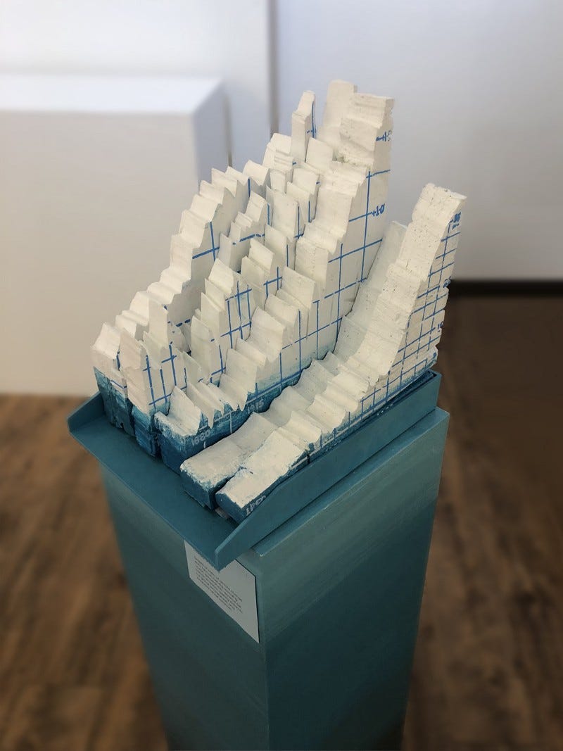 Climate Change in Iceberg Installations - by Bill Russell