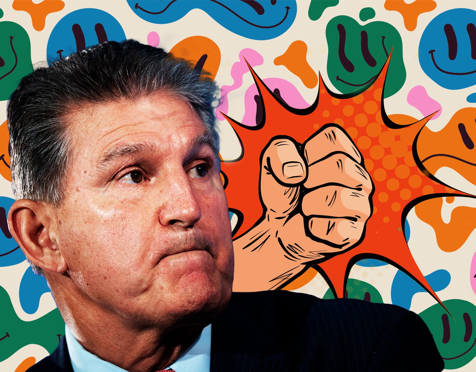 Joe Manchin Loves Him Some Hippie Punching