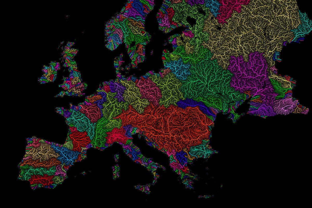 European Navigable Rivers How to Understand France - by Tomas Pueyo