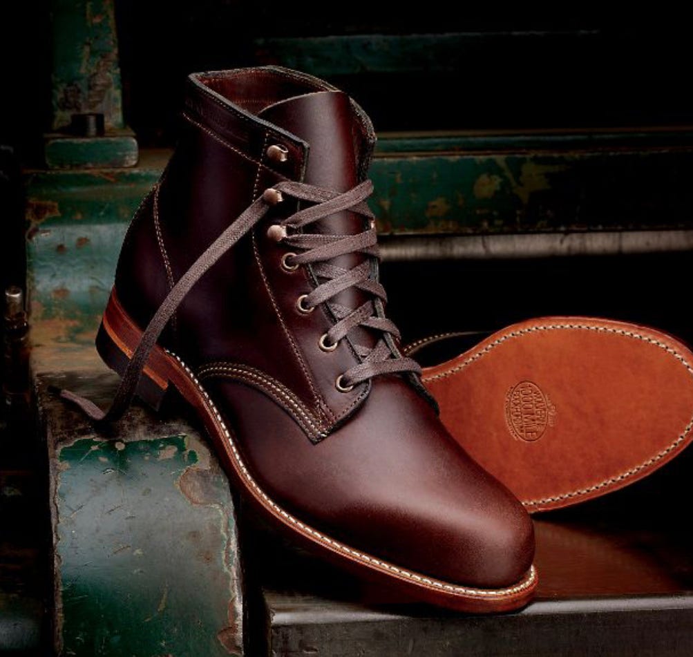 Red wing boots heel outlet slip
