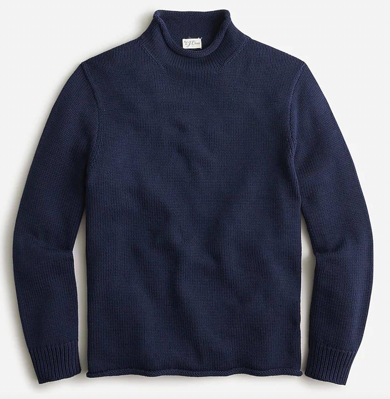 Vintage j crew roll neck sweater hotsell