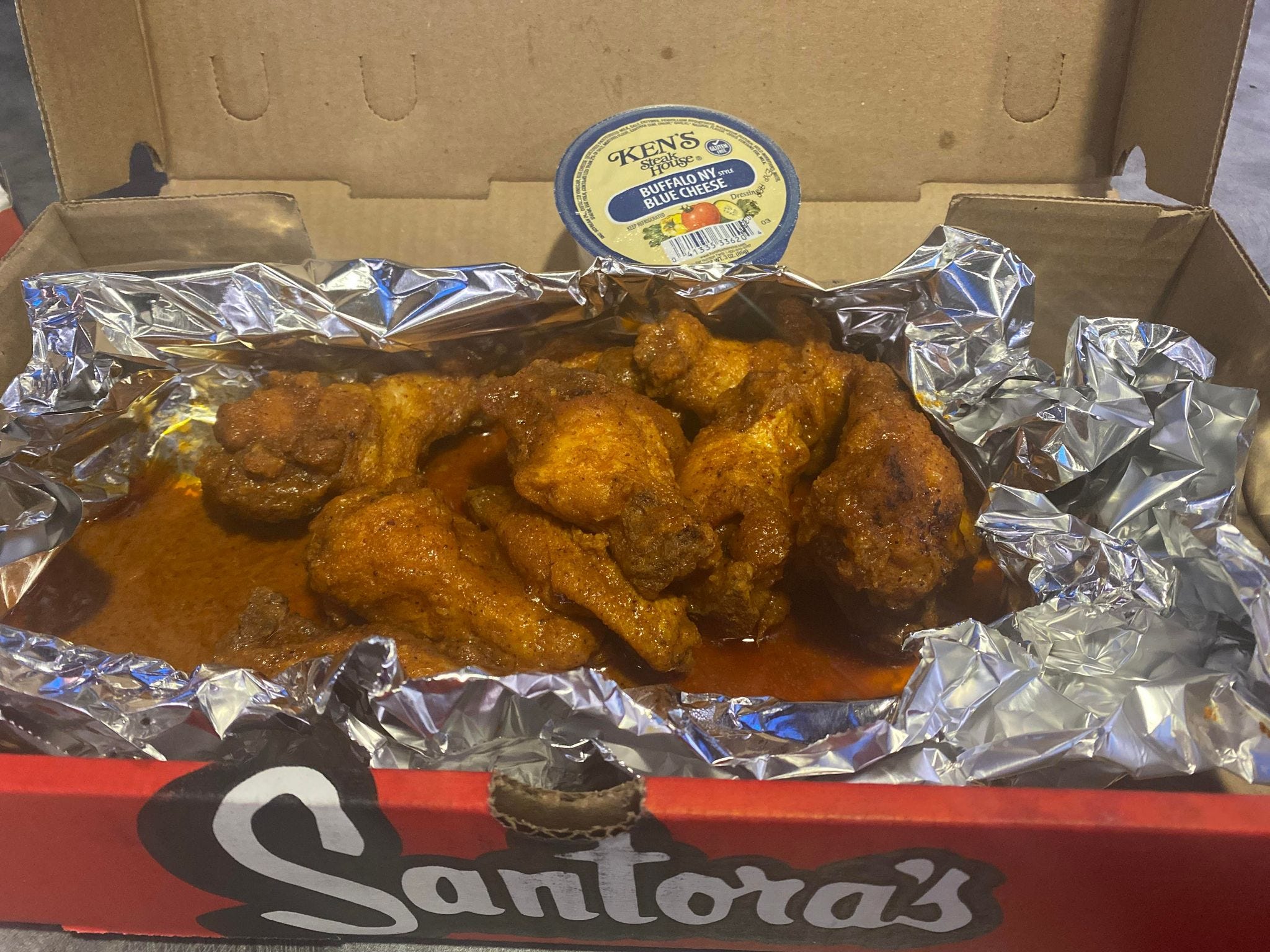 WING REVIEW Santora's Pizza (Transit Road)