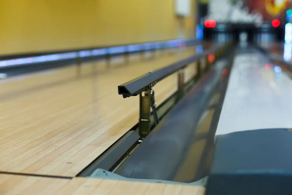 Bumper bowling cheap