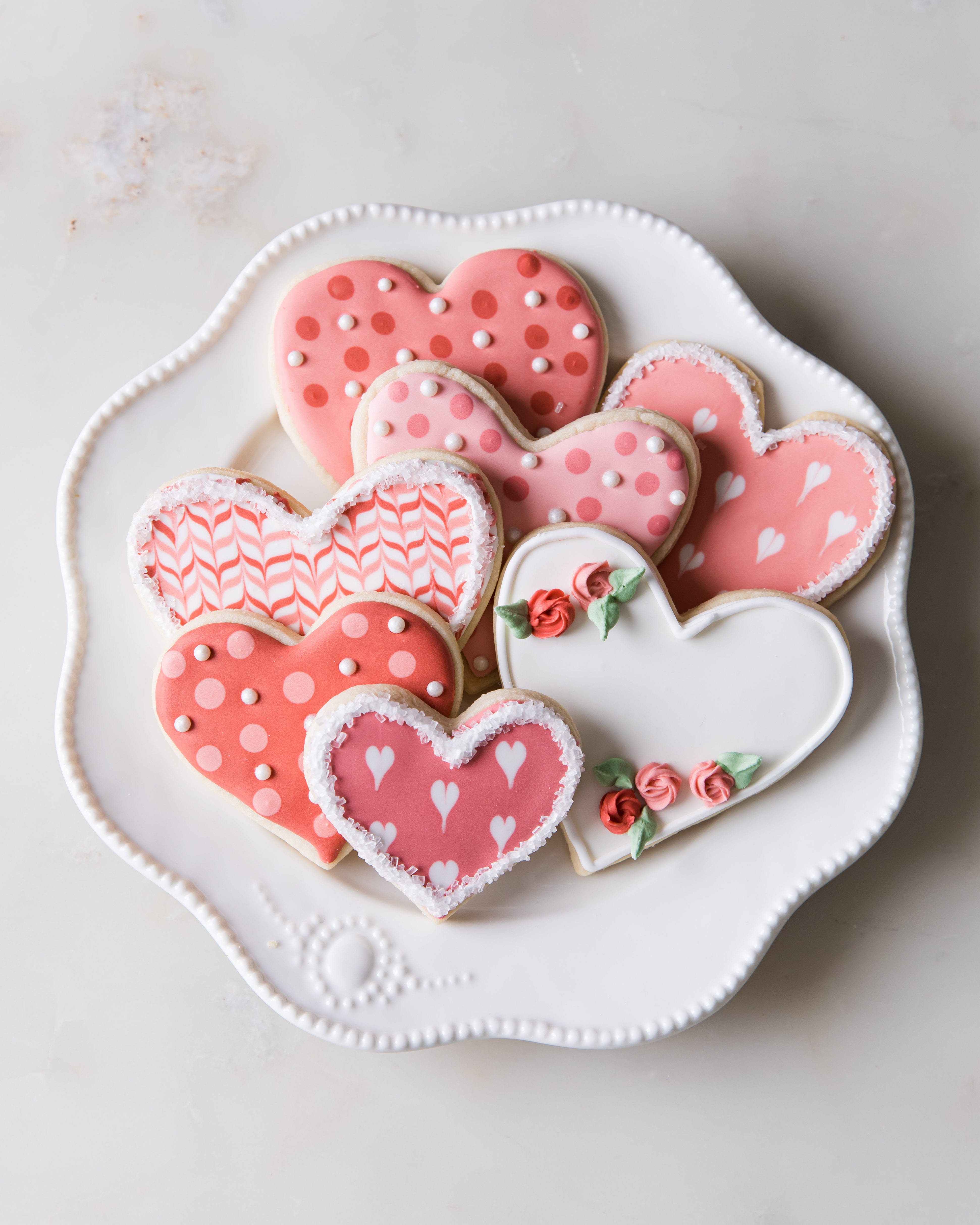 Next Level Valentine's Day Sugar Cookies