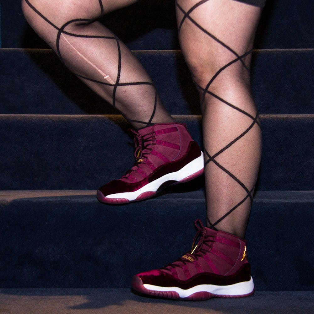 Jordan 11 2025 heiress on feet