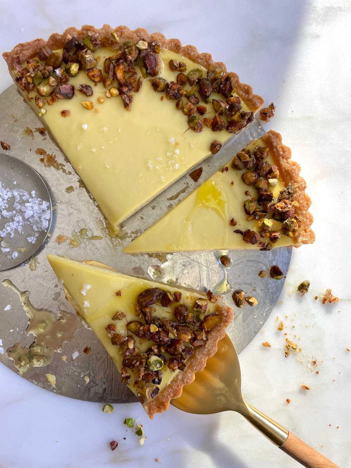 Claudia Fleming's Lemon Tart - by Susan Spungen