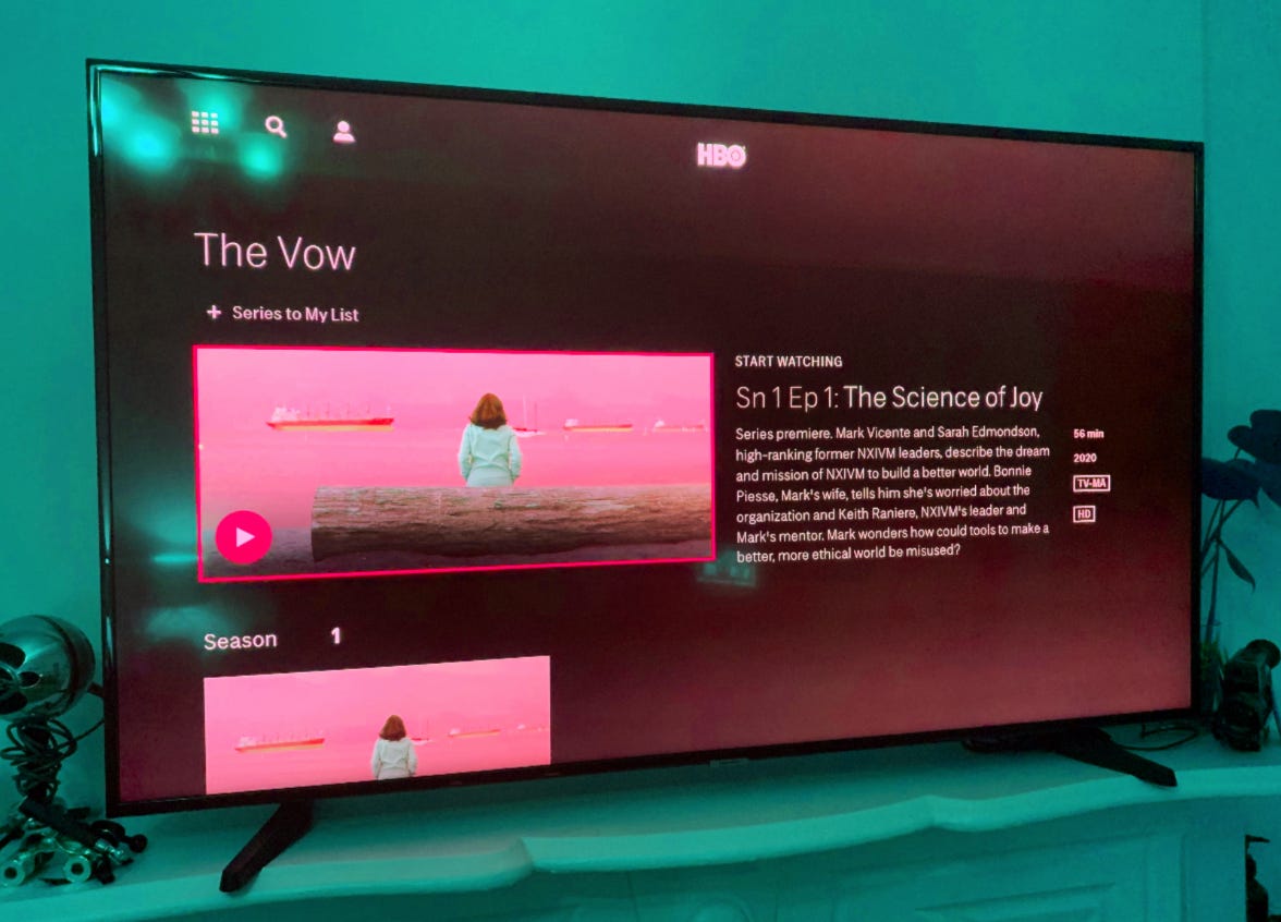 Watch the vow deals hbo online free