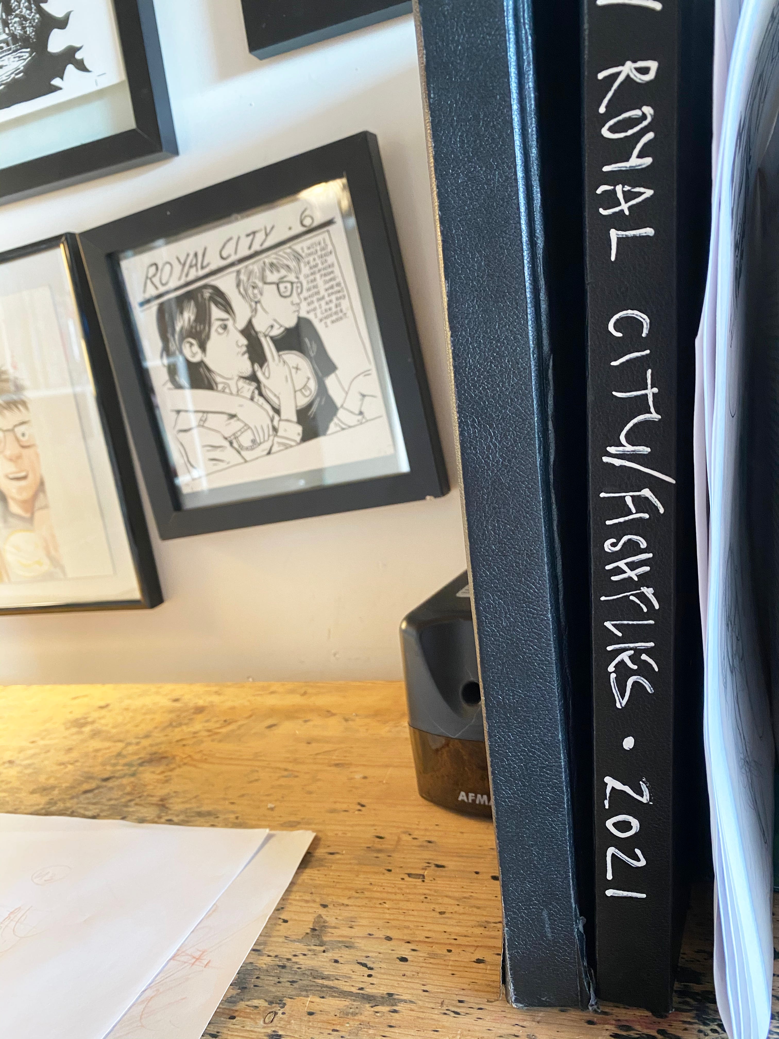 THE ORIGINS OF FISHFLIES - by Jeff Lemire