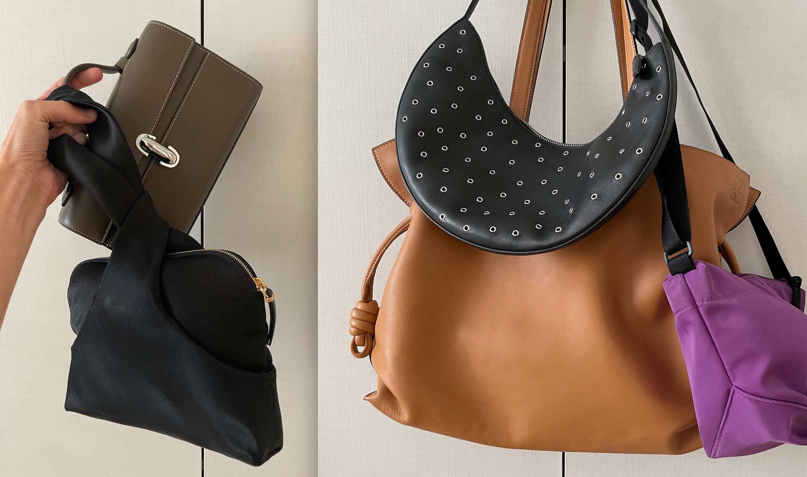 A complete bag wardrobe splurge and steal editions