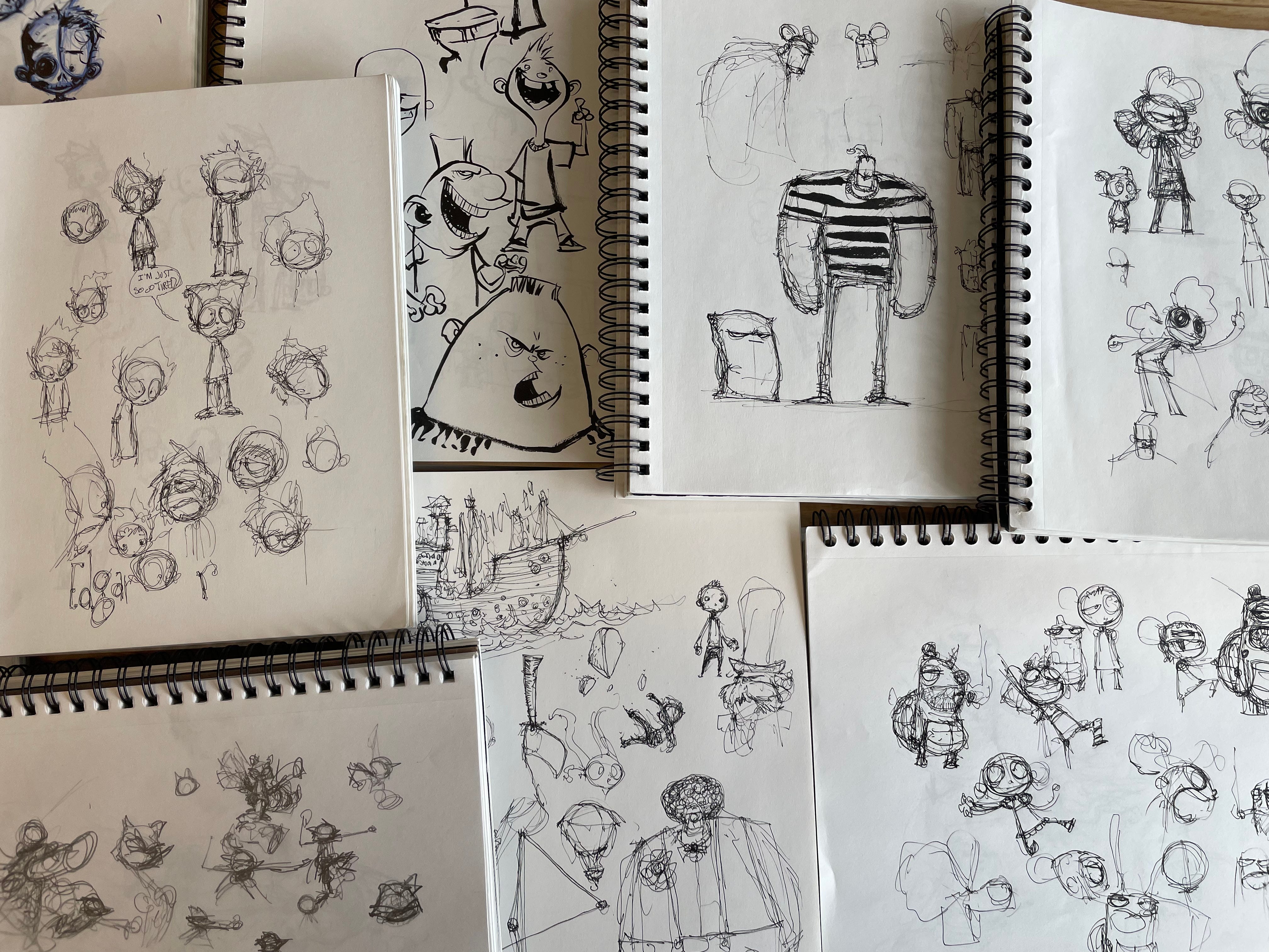 Sketchbook drawings shop