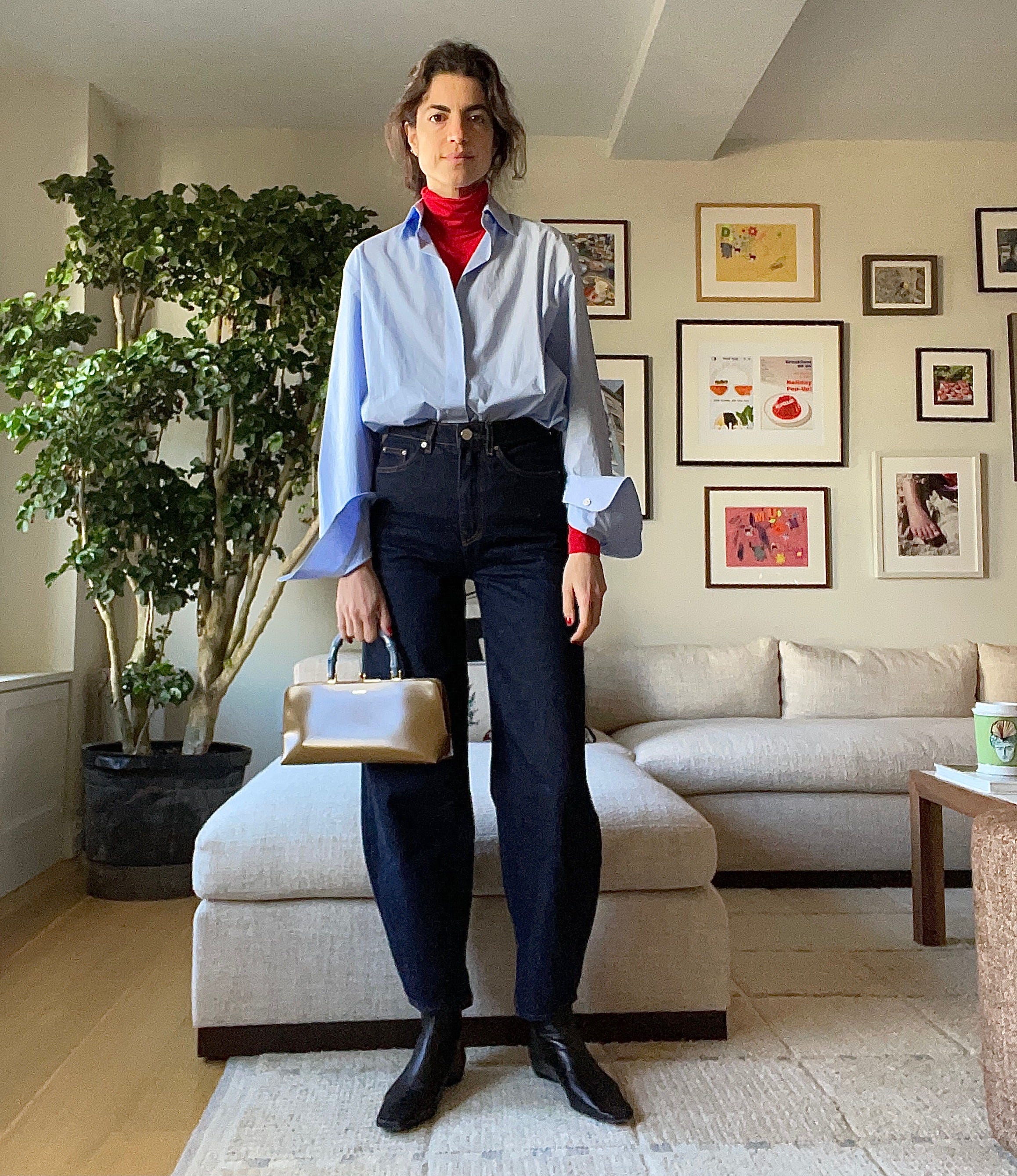 Barrel deals leg jeans